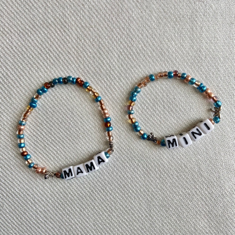 Mommy and me bracelets